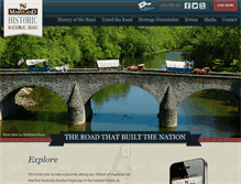 Tablet Screenshot of marylandnationalroad.org